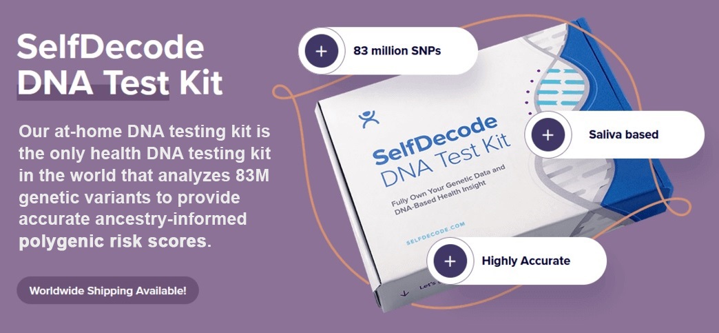 selfdecode dna genetic testing and reports