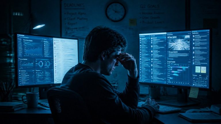 eye strain and productivity vision fatigue focus